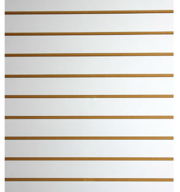 Dispuesto Seguid así carta Panel ranurado de 3 pulgadas blanco | Display Panama